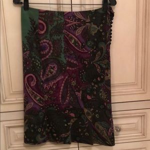 Etro paisley skirt